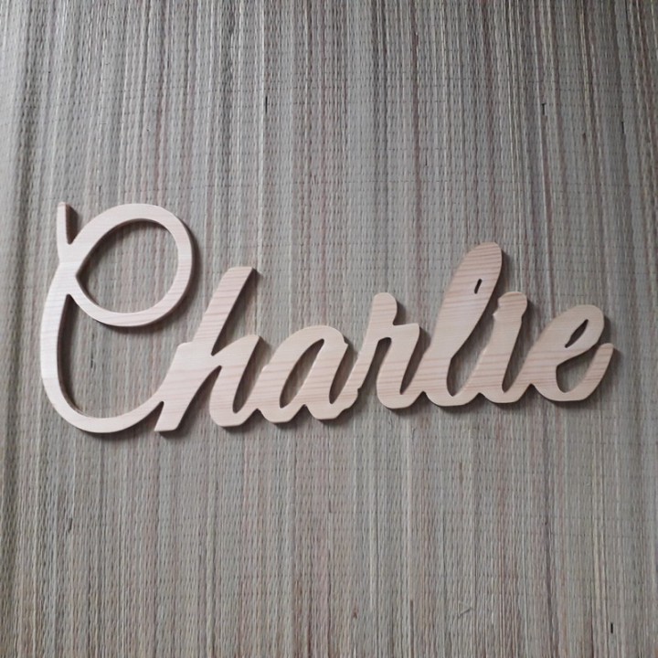 Деревянные буквы