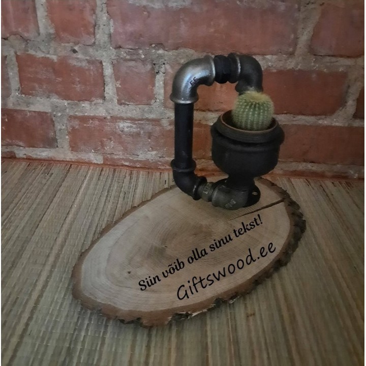 Мини подставка для Растений  с индивидуальной гравировкой