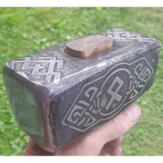 Молоток кузнечный 1000г с индивидуальной гравировкой