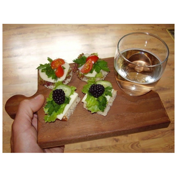 Деревянная сервировочная доска Puzzle с индивидуальной гравировкой