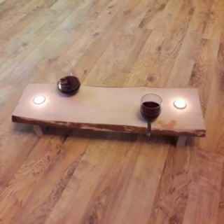 Деревянный Подставка поднос для ванной с индивидуальной гравировкой