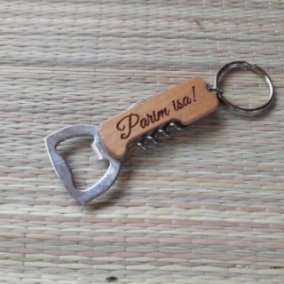 Брелок открывалка с индивидуальной гравировкой