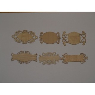 Деревянный бейджик с персональной гравировкой