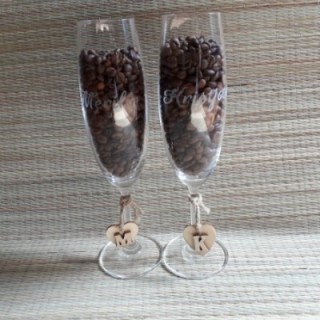 Бокал для шампанского с индивидуальной гравировкой