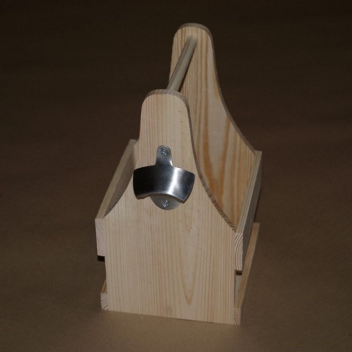 Деревянная коробка для 4 бутылок с индивидуальной гравировкой