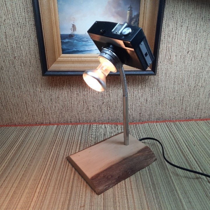 Лампа ручной работы фотоаппарат