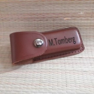 Чехол для ножа с индивидуальной гравировкой