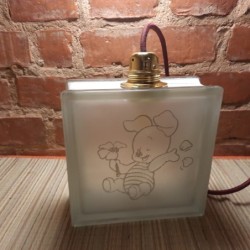 Personaliseeritud klaas käsitöö lamp