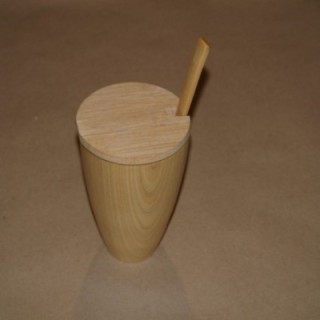 Puidust pits 100ml personaalse graveeringuga