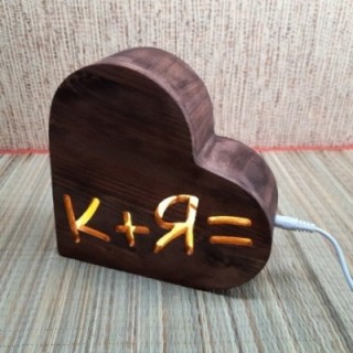 Personaliseeritud käsitöö lamp