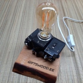 Käsitöö lamp fotokaamera