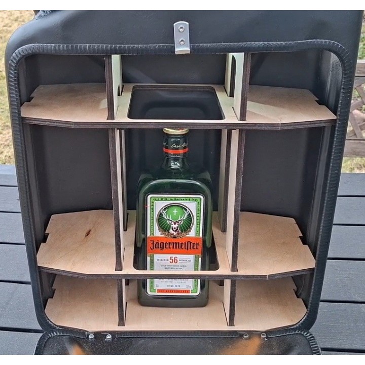 Mini bar canister 20L with personalized engraving