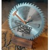 Handcraft clock with personal engraving