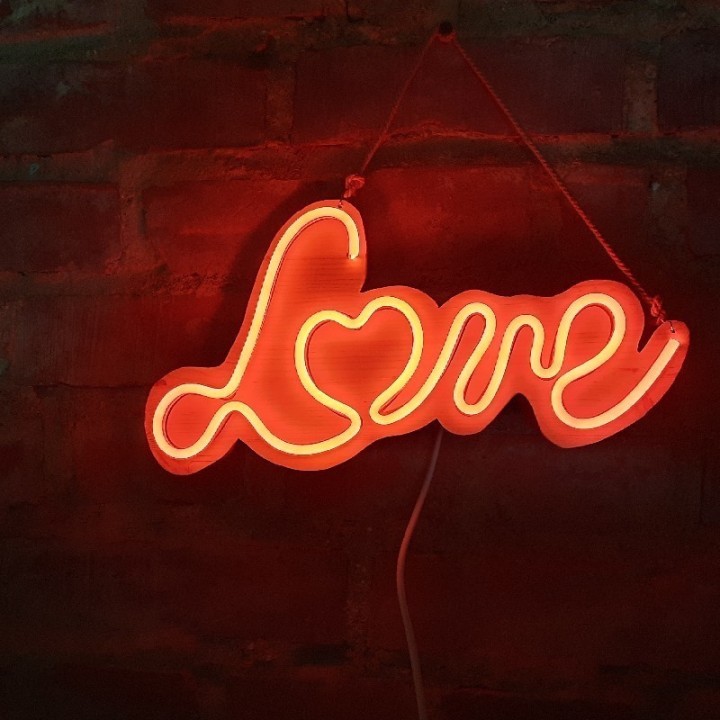 Неоновая надпись