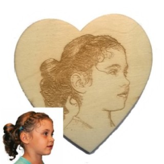 Fotoga külmkapimagnet Laser graveering