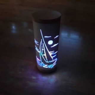 ПВС лампа ручной работы